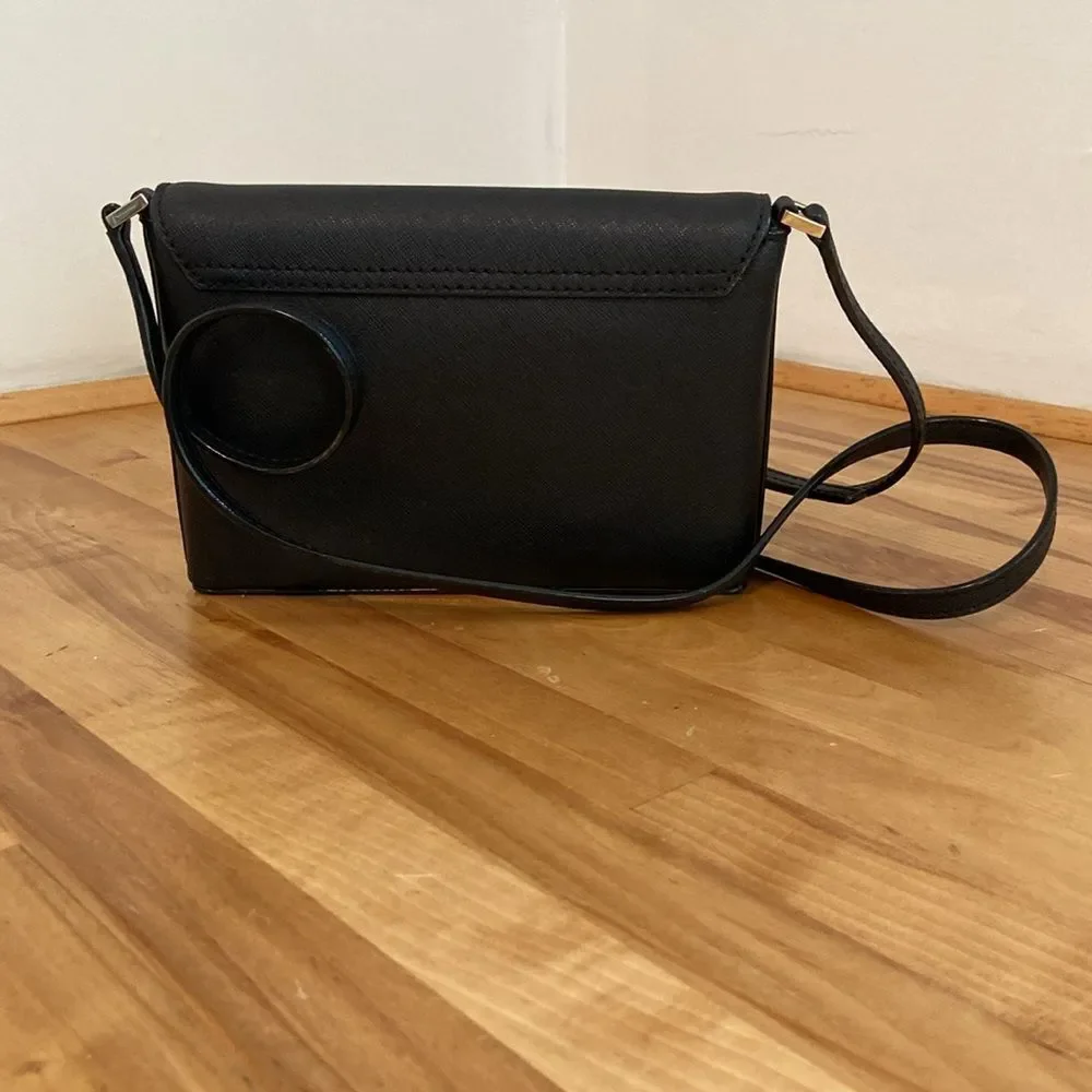 Kate Spade Black Classic Chic Newbury Lane Sally Crossbody Purse